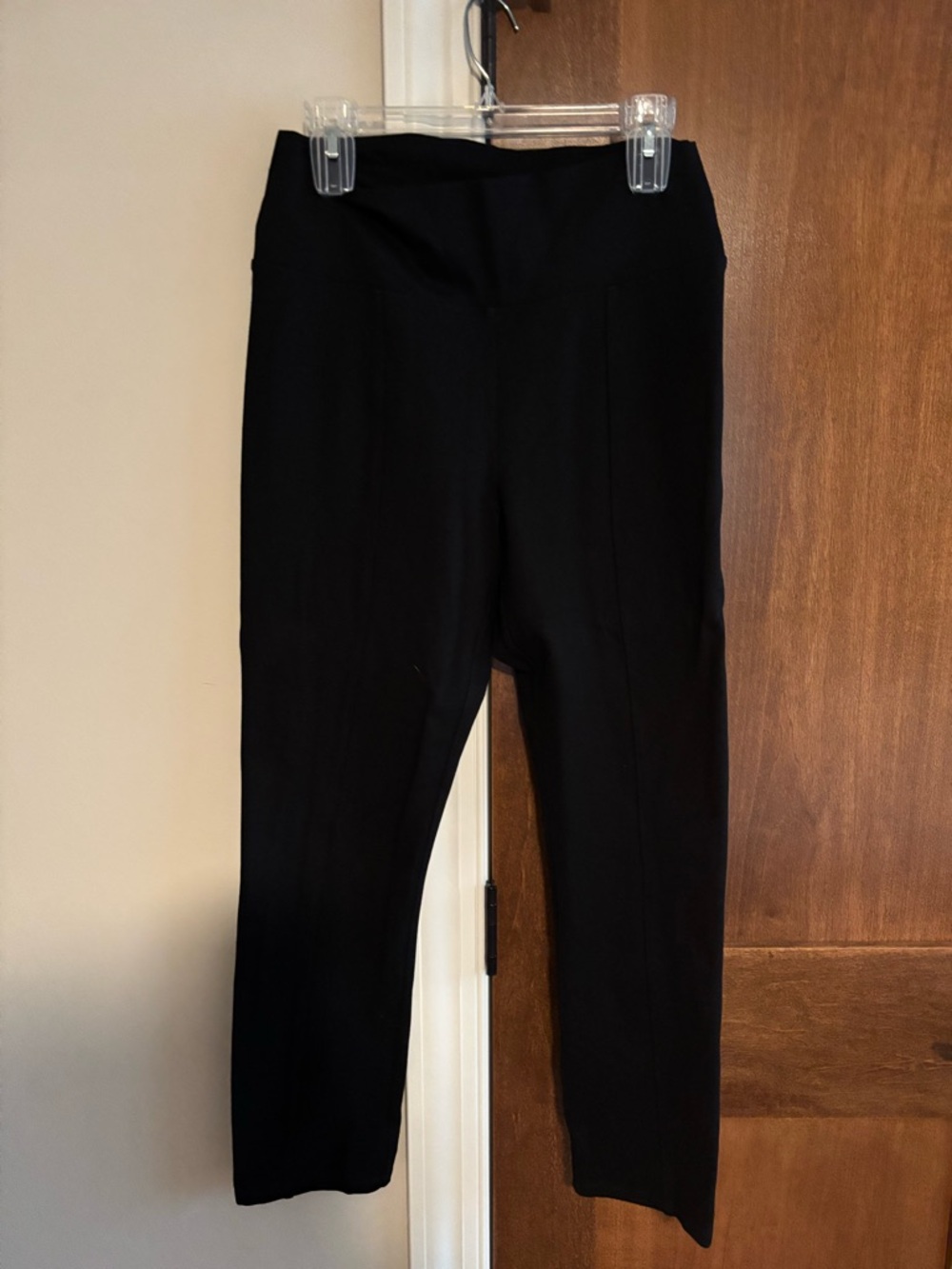 Modern Citizen Black High-Rise Cropped Slim Pants